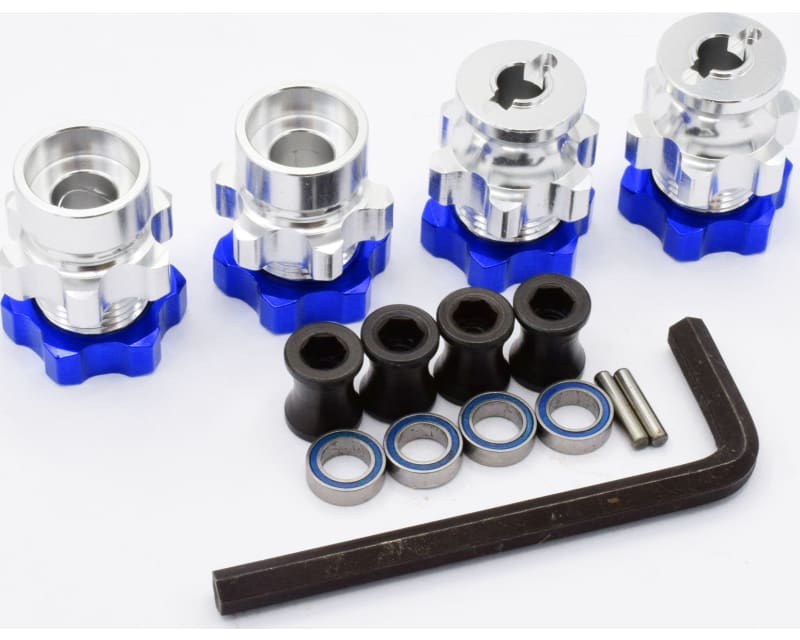 17mm Hex Wheel Adapters with 8mm Extension - TRA Jato