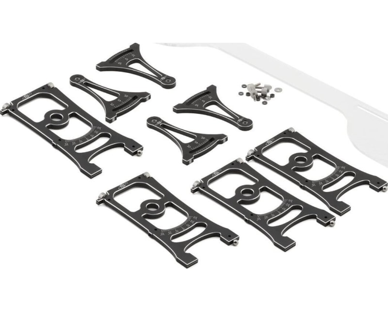 Aluminum 1/8 On-Road/Off-Road Set Up Station (Black)