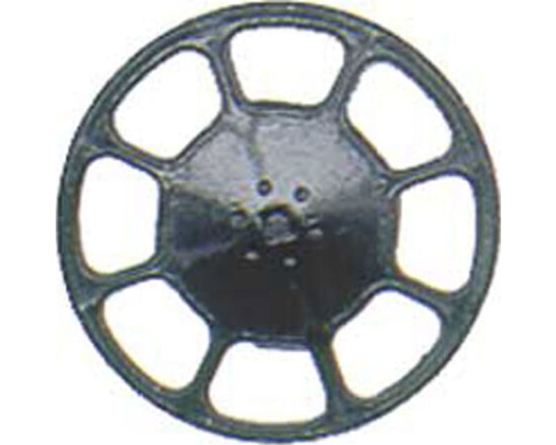 HO Brake Wheel Modern/Black 8 photo