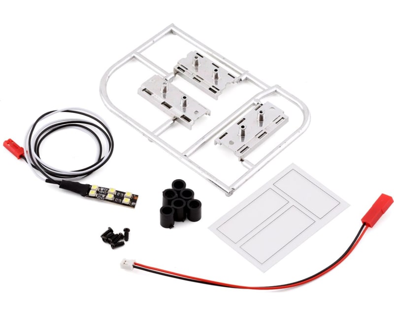 1:10 Touring Car License Plate Kit W/Led