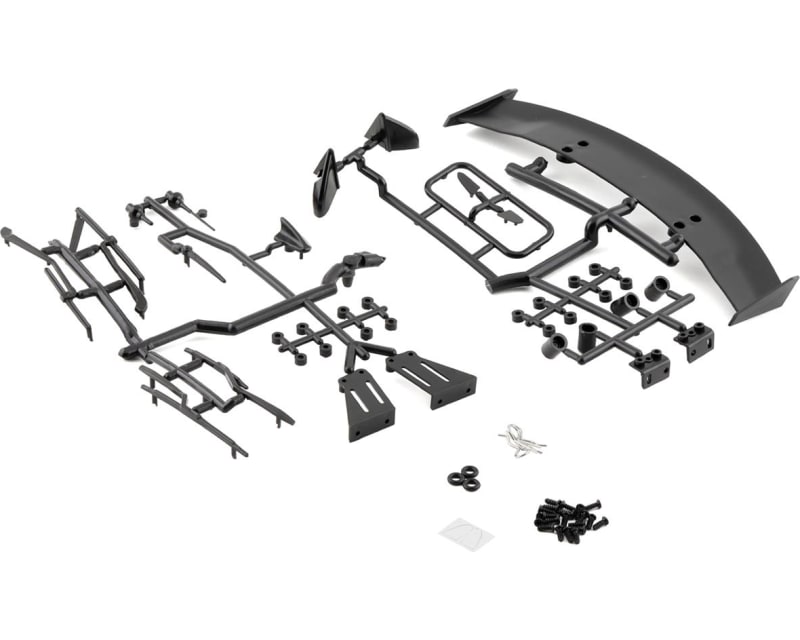 1:10 Touring Car Basic Accessory Set (Black)