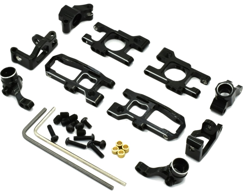 Aluminum Suspension Kit (Black) - Mini-Z Buggy