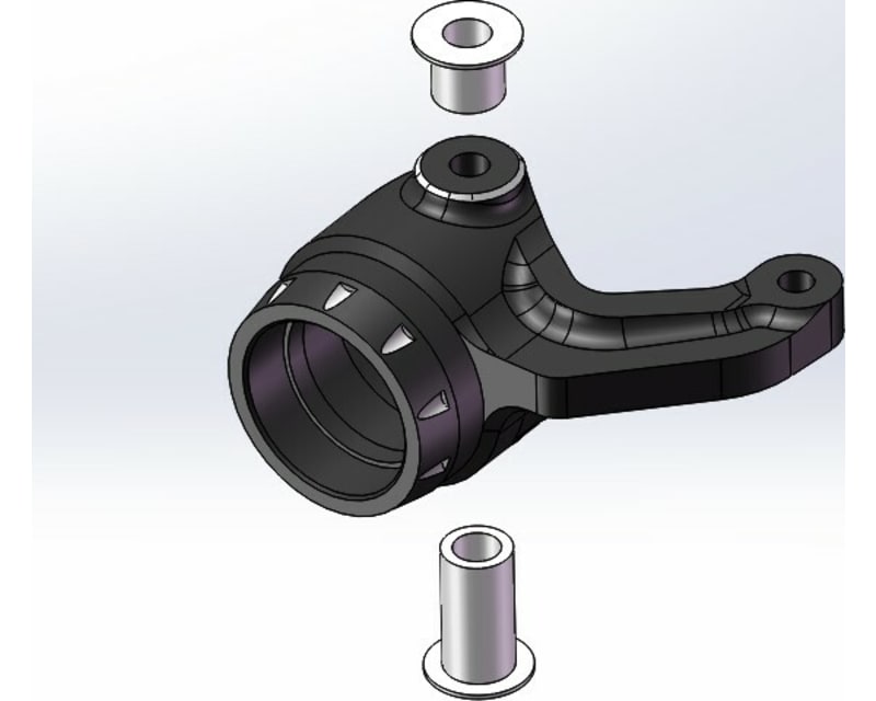 7075 Steering Knuckles Kyosho MP10