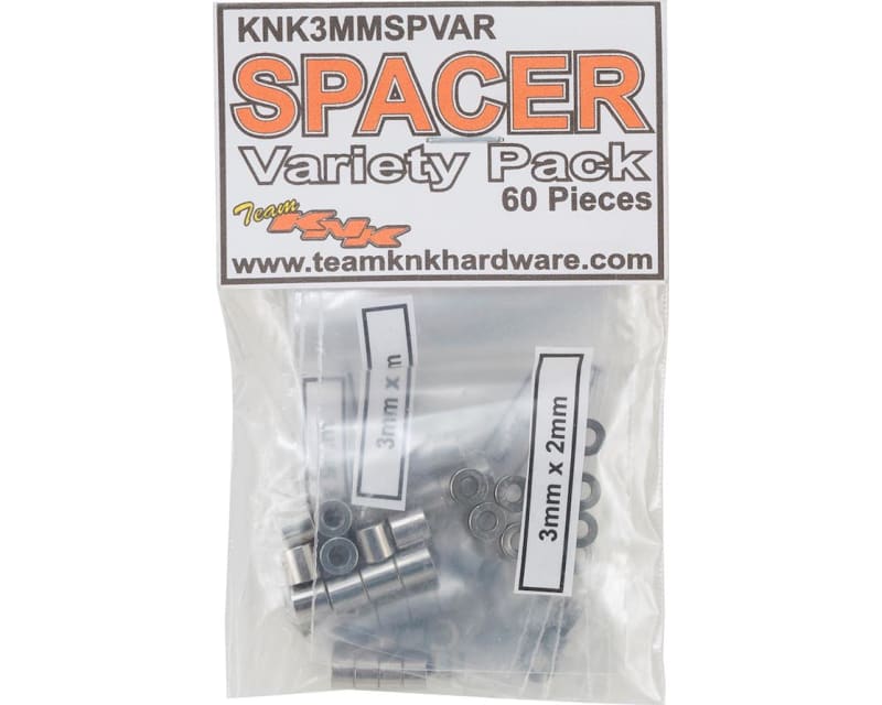 Aluminum Spacer Variety Pack (60)