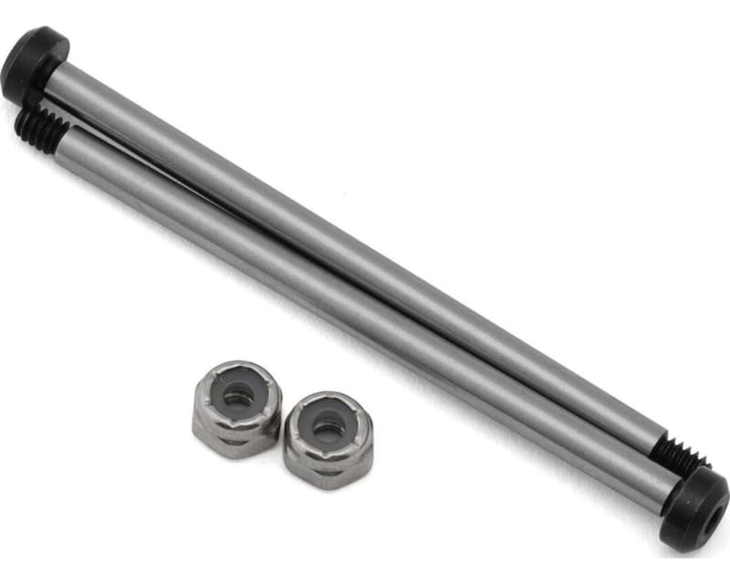 RC10 58.2mm Hardened Steel Rear Inner Hinge Pin (2)