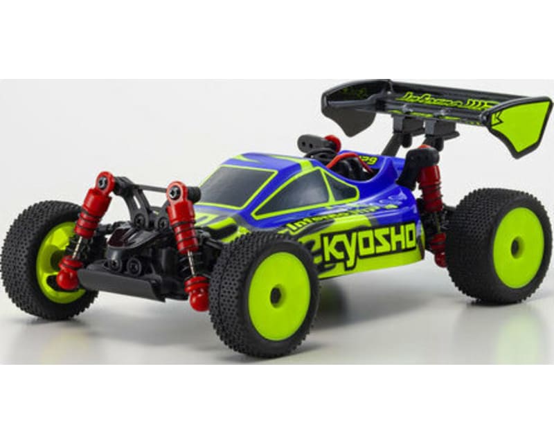 Mini-Z 4WD Inferno Mp9 Buggy Readyset Blue/Yellow photo