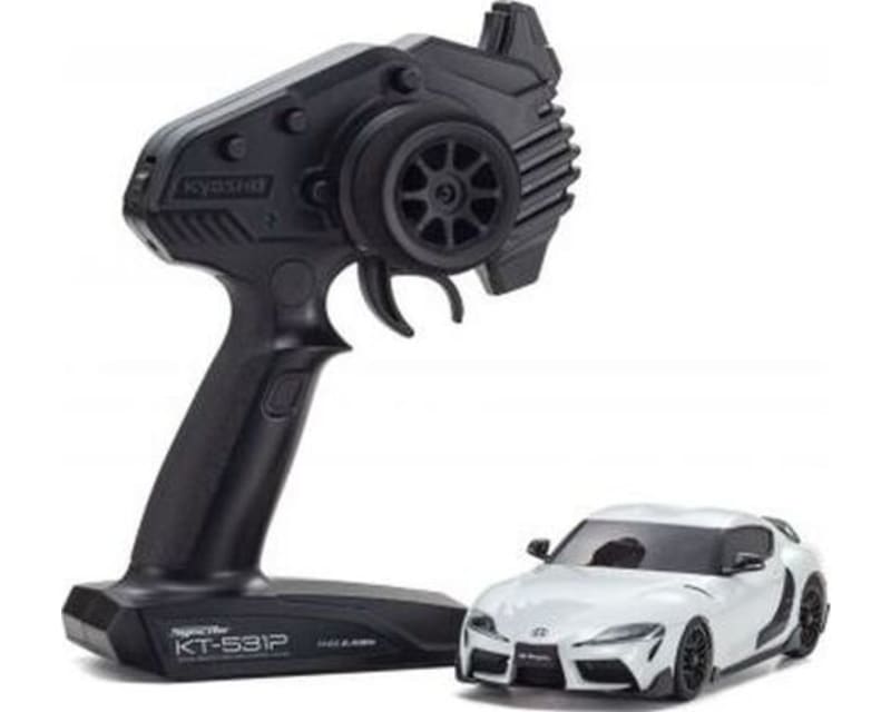 Mini-Z Rwd Mr-04 Toyota Gr Supra Trd Aero White Metallic Readyse