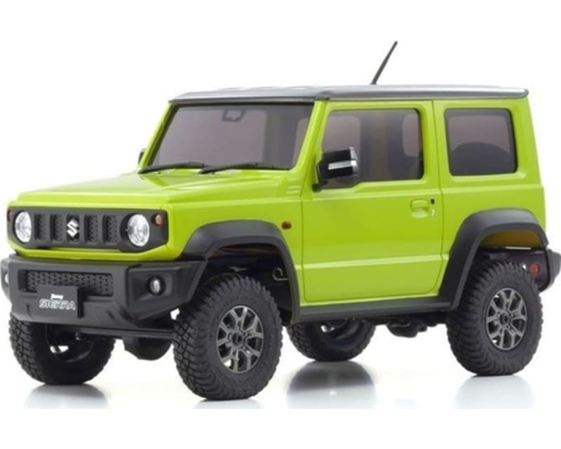 Mini-Z 4X4 Suzuki Jimny Sierra Kinetic Yellow Ready Set photo