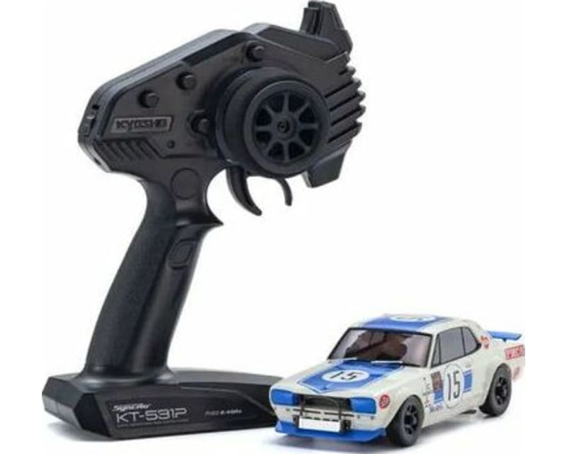 Mini-Z Awd 1972 Nissan Skyline 2000gt-R Blue