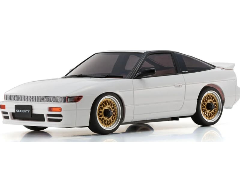 Ma-020 Awd Mini-Z Readyset W/Nissan Sileighty White Body