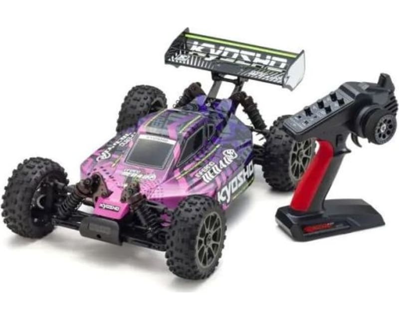 Inferno Neo 4.0ve T1 Purple W/Kt-231p+ 4WD Readyset Racing B photo