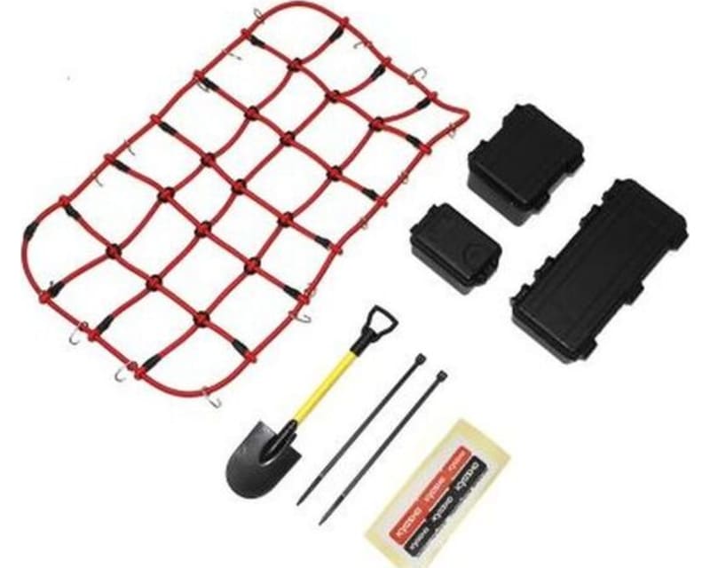 Tap to zoom Roof Carrier Net 200x140mm / Red