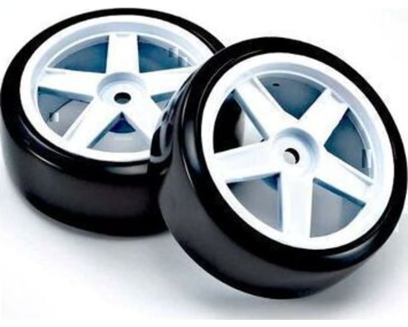 Tap to zoom PremountedDriftTireFZ02(5Spoke/White/2p)