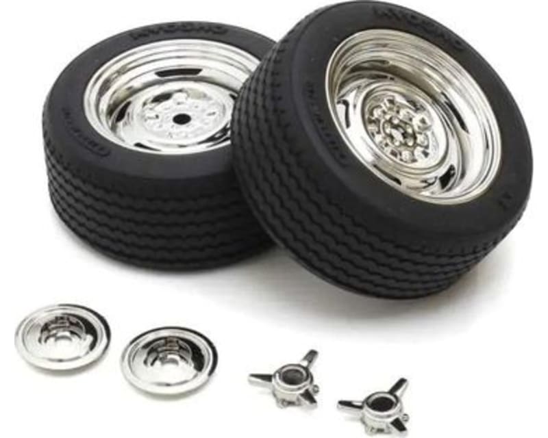 Glued Classic Rally Tire Fz02 M , Plating, 2pcs