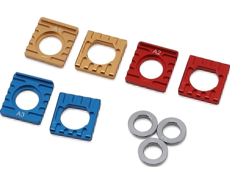 Mini-Z Mb-010 Aluminum Motor Mount Set (3)