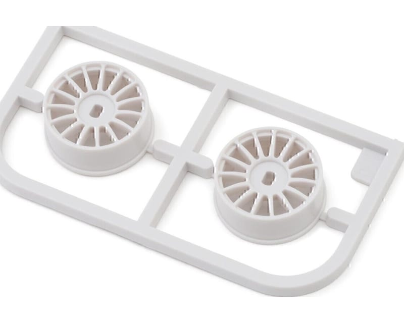 Mini-Z Awd Multi Wheel (White) (2) (0mm Offset)