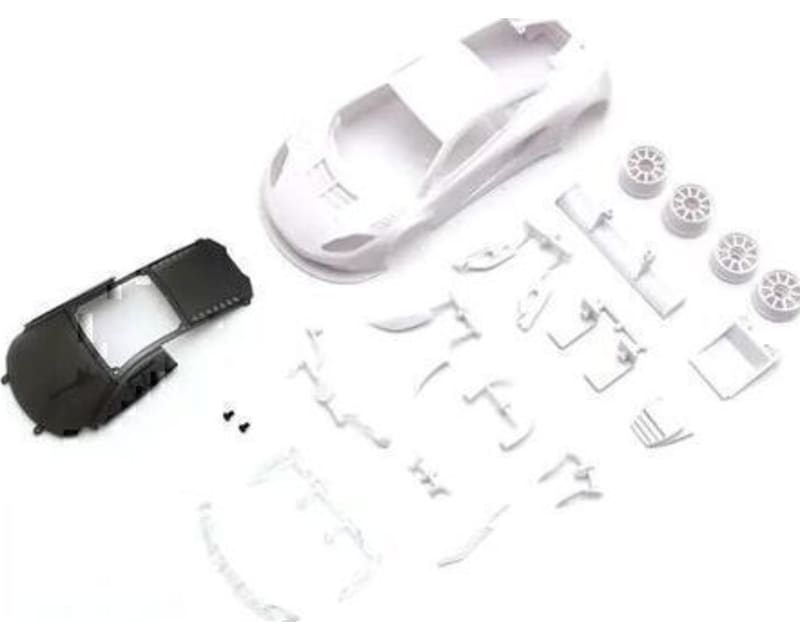 Tap to zoom Mclaren12c Gt3 2013 White Body Set with Rim for Rwd