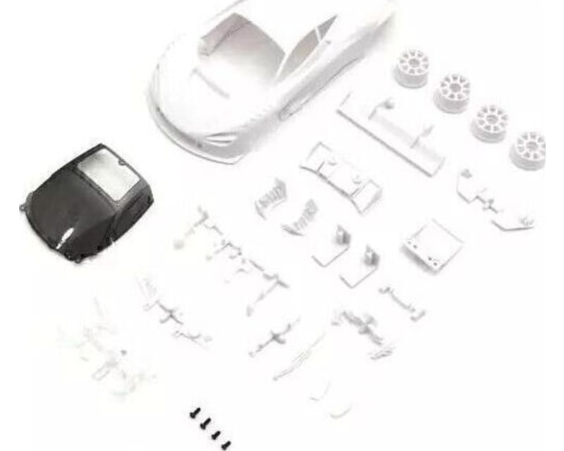 McLaren 720S GT3 White Body set (w/rims)