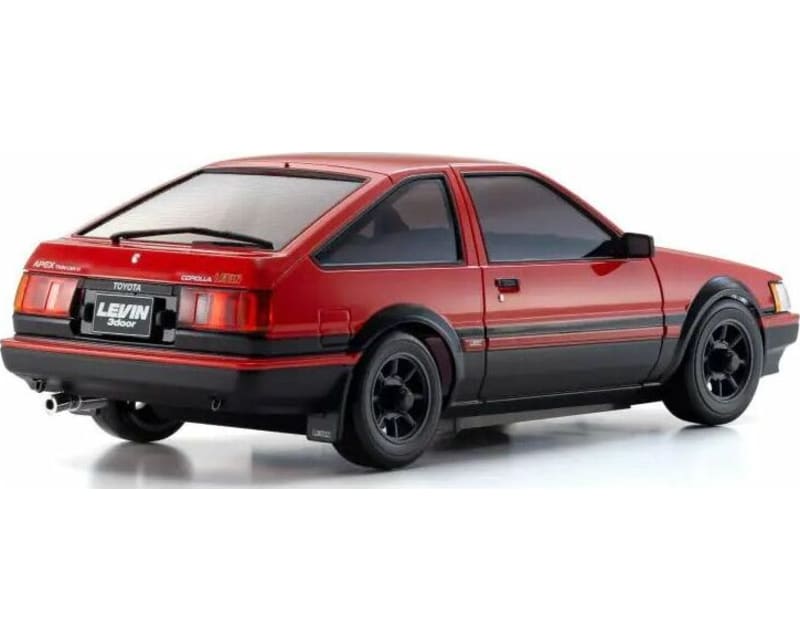 Mini-Z Asc T0Y0TA Corolla Levin Ae86 Red/Black Body Only