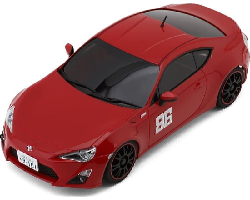 Mini-Z Ma-020 Asc Toyota 86 Mf Ghost Pre-Painted Body (Red)