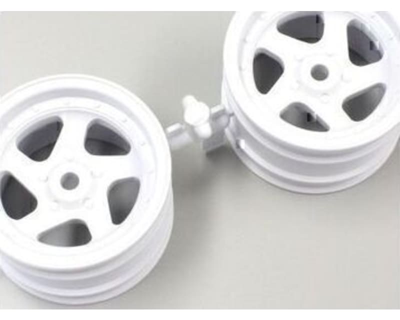 5 Spoke Wheel 43mm White Optima
