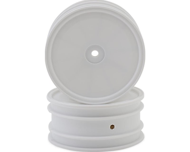 Optima 2.2 Front Dish Wheels (White) (2)