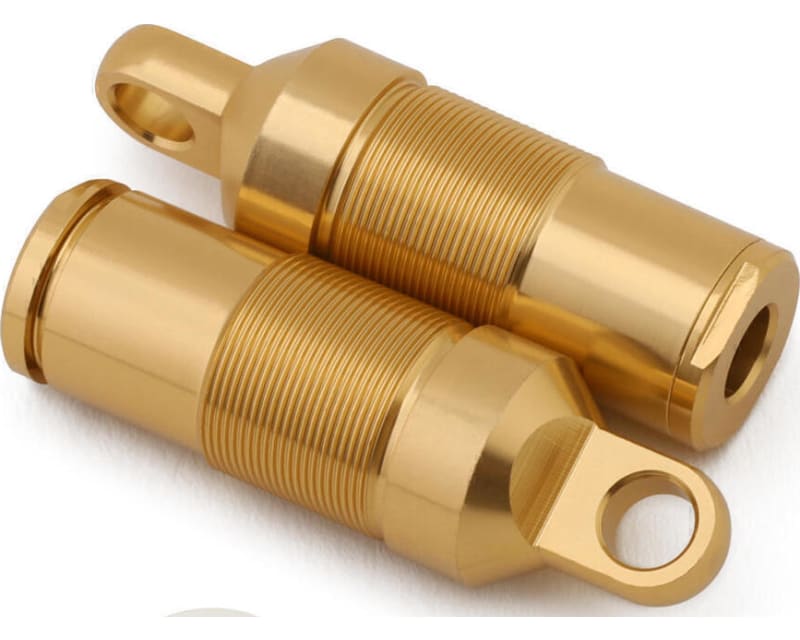 Tap to zoom Optima/Javelin Front Shock Bodies (Gold) (2)