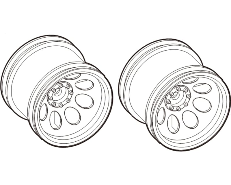 Black Wheels (2) 2.2 Truck