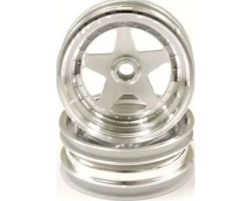 2.2 Front Wheel 2pc/Satin Chrome/Scorpion 2014