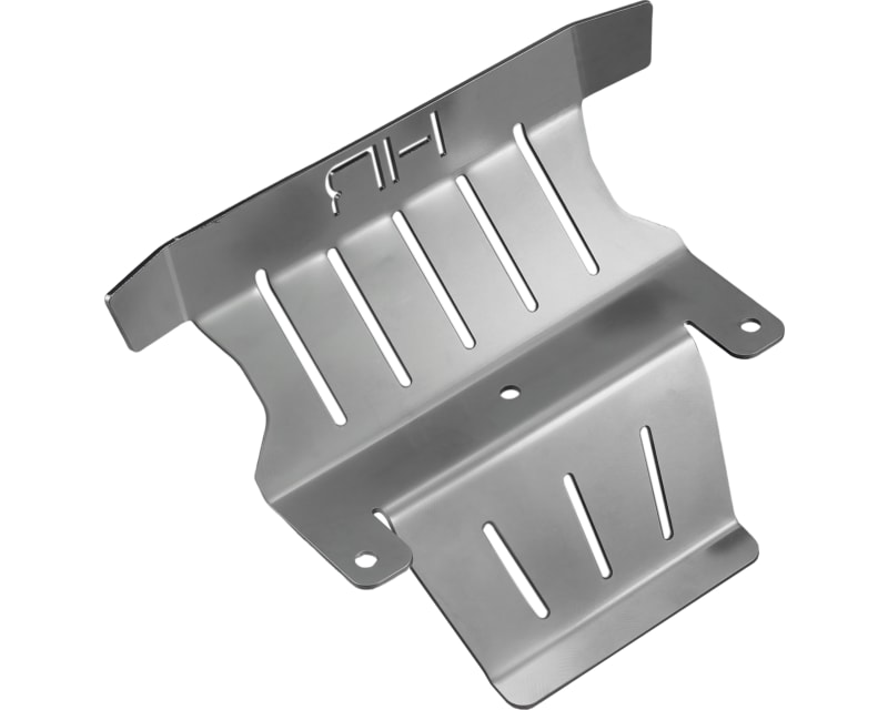 Tap to zoom stainless steel Front bumper skid plate LB EVO
