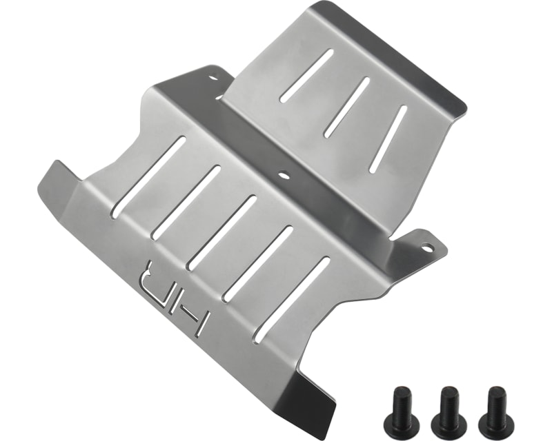 Tap to zoom stainless steel Front bumper skid plate LB EVO