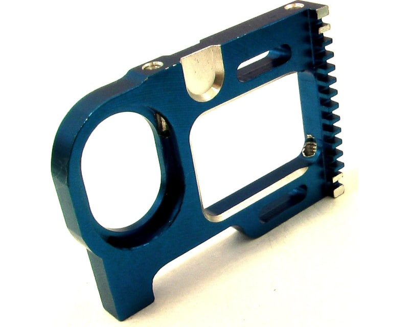 Associated 12l Blue Aluminum Motor Plate