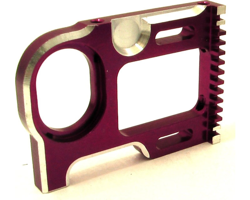 Associated 12l Purple Aluminum Motor Plate