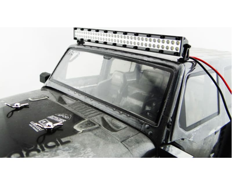 6 Inch 66 Bright White Led Light Bar With Plug
