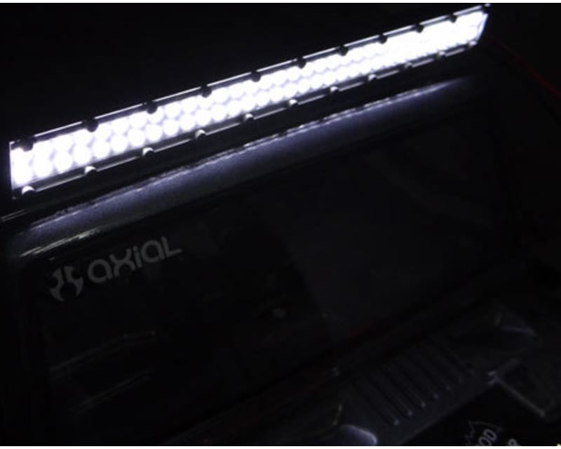 6 Inch 66 Bright White Led Light Bar With Plug