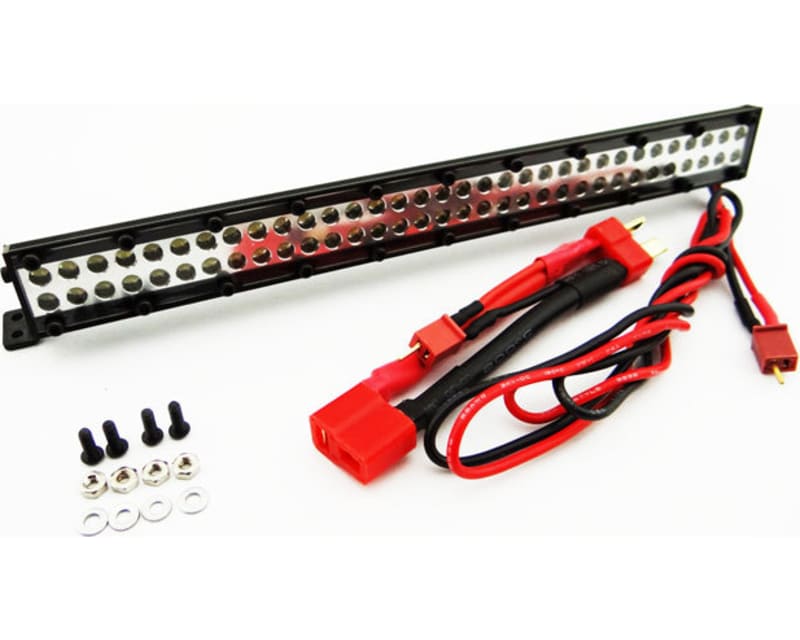 6 Inch 66 Bright White Led Light Bar With Plug