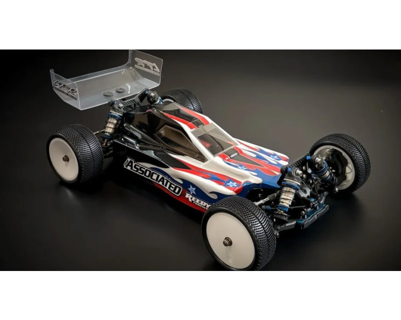 B74.2 Retro-mod body (clear) for the Team Associated B74.2