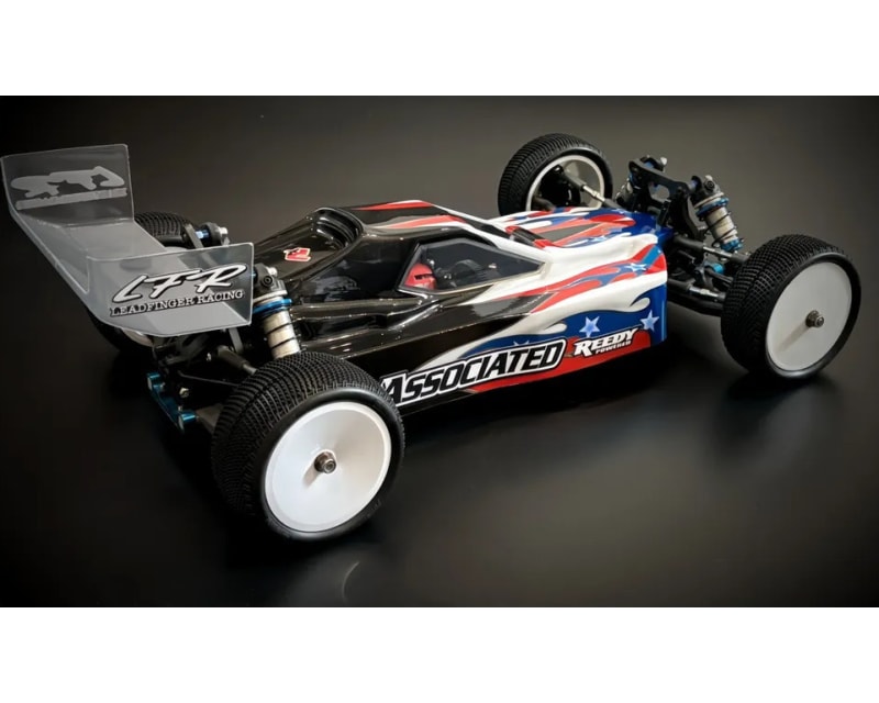 B74.2 Retro-mod body (clear) for the Team Associated B74.2