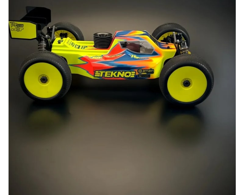 Clear V2 Beretta Truck Body Shell fits Tekno Nt 2.2