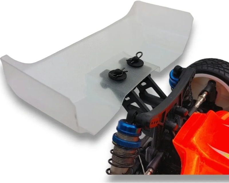 Clear Front and Rear Wings fits Associated 14b