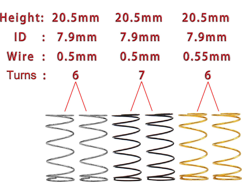 Linear Rate Front Spring Set Micro B/T