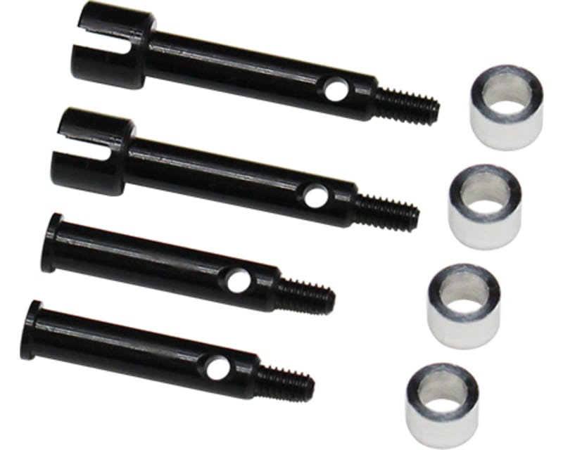 +3 Wide Steel Drive Shafts Axles: Losi Micro-B