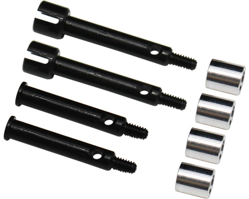 +5 Wide Steel Drive Shafts Axles: Losi Micro-B