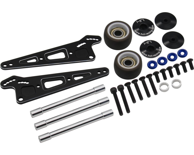 Aluminum Bearing wheelie Bar Losi LMT