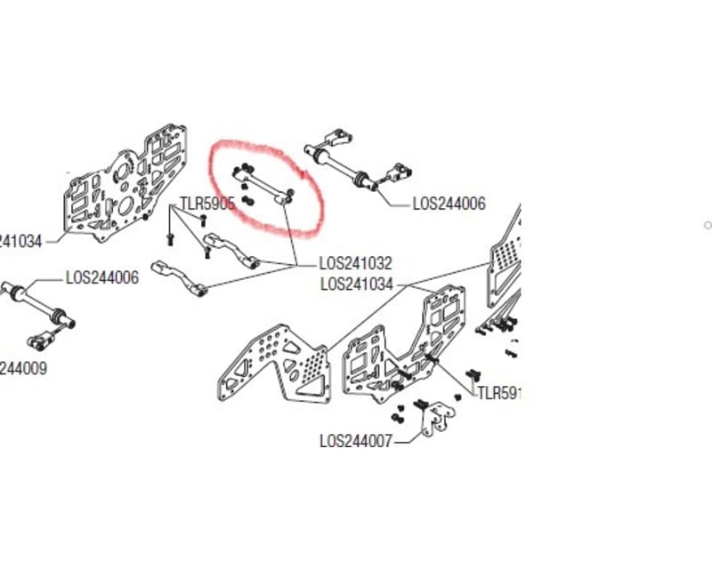 6061 Upper Shock Mount Chassis Brace:LMT LMT 2.0