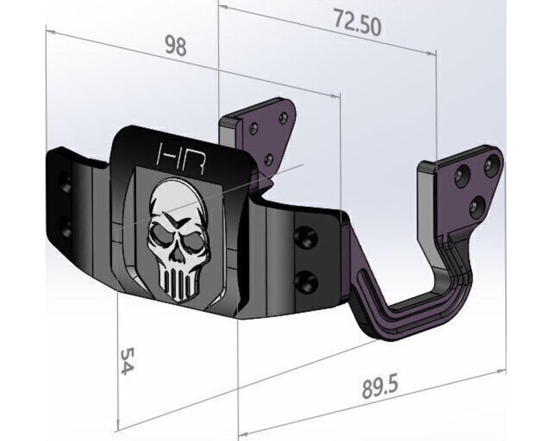 CNC T6 Front Bumper LMT 2
