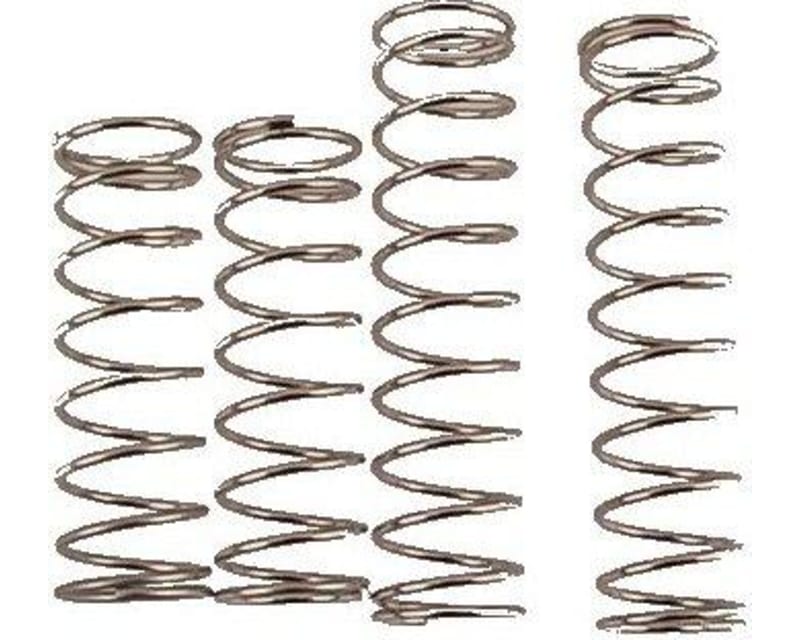 1/18 on road chrome spring set (4)