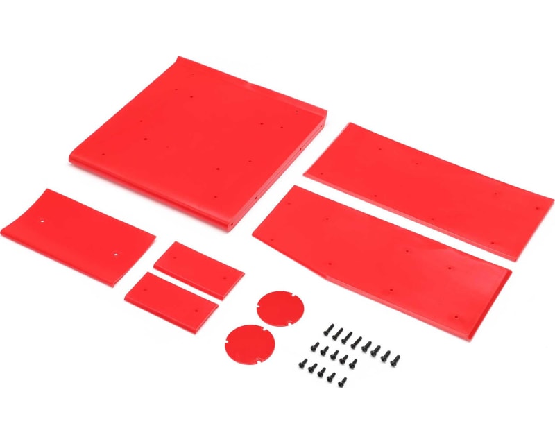 Tap to zoom Wing Panel Set Red: 22S Sprint