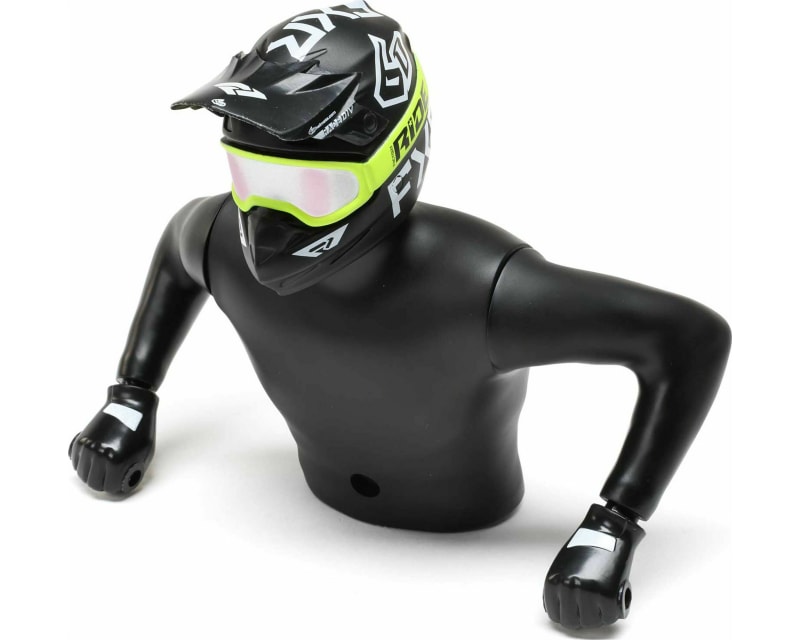 Rider Figure Upper FXR Yellow: PM-SM/MX