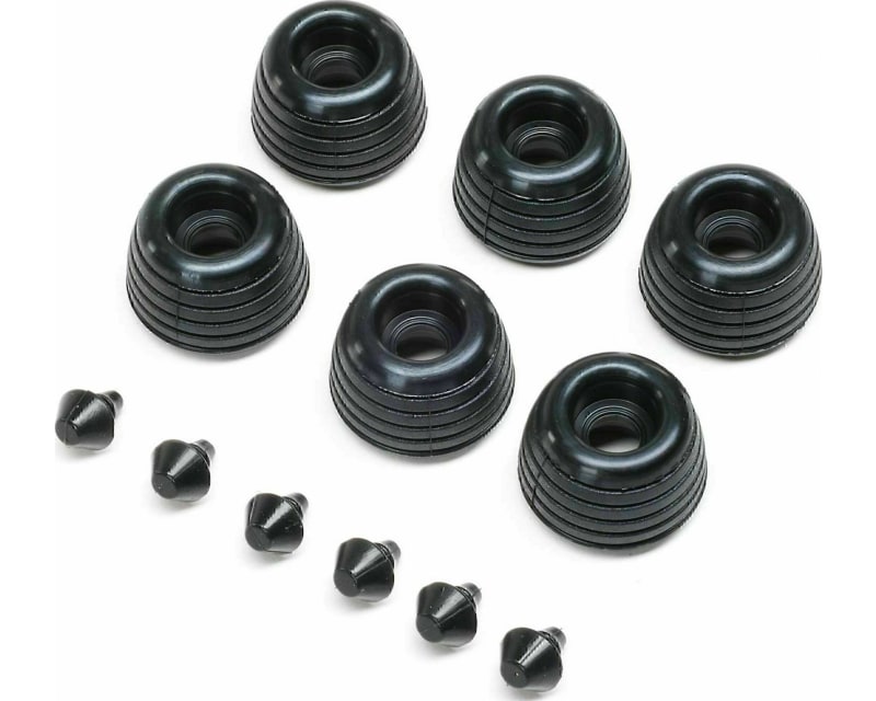 Rubber Lean Bar Wheels & Stops 6 : PM-SM/MX